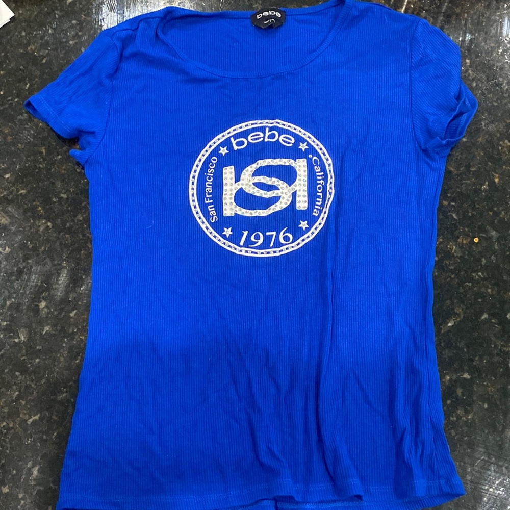 blue bebe t shirt